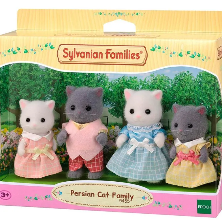 Sylvanian Families Familia Gato Persa