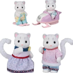 Sylvanian Families Familia Leopardo de las Nieves