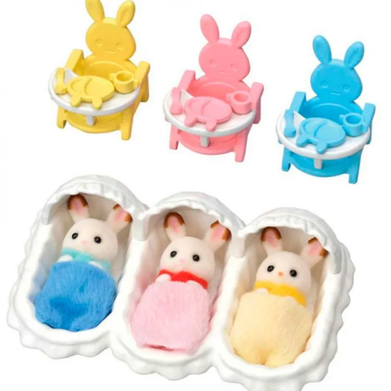 Sylvanian Families Pack Habitación Trillizos