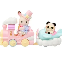 Sylvanian Families Parque de Atracciones Tren y Avión