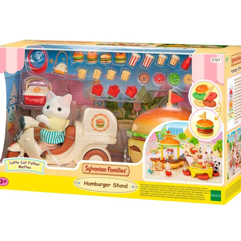 Sylvanian Families Puesto de Hamburguesas