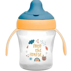 Taza aprendizaje +6M de 200ml Azul