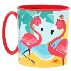 Taza con asas Flamencos