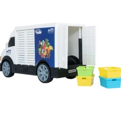 Teamsterz Camión Contenedor con Luces y Sonidos