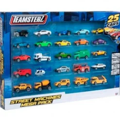 Teamsterz Pack 25 Coches Metálicos