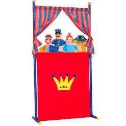 Teatro con 4 Marionetas