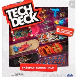 Tech Deck Pack 6 Monopatines Surtido