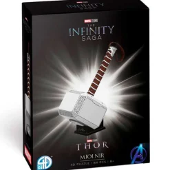 Thor Puzzle 3D Martillo Mjölnir 84 Piezas