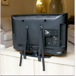 Tiras antivuelco para la televisión