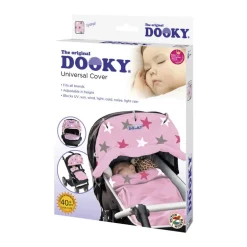 Toldo Dooky para sillitas de paseo rosa