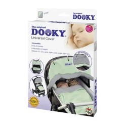 Toldo para silla de paseo verde agua/gris