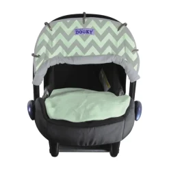 Toldo para sillitas de paseo Zigzag Verde menta/gris