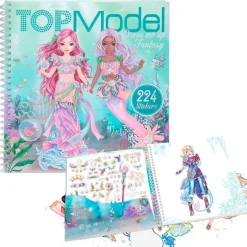 Top Model Dress Me Up Fantasy Cuaderno Pegatinas
