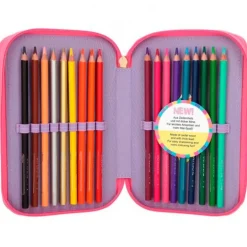 Top Model Estuche Triple Teddy