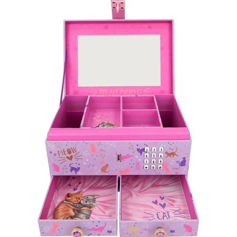 Top Model Joyero con Código Secreto y Sonido