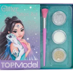 Top Model Tatuajes de Purpurina Dragon