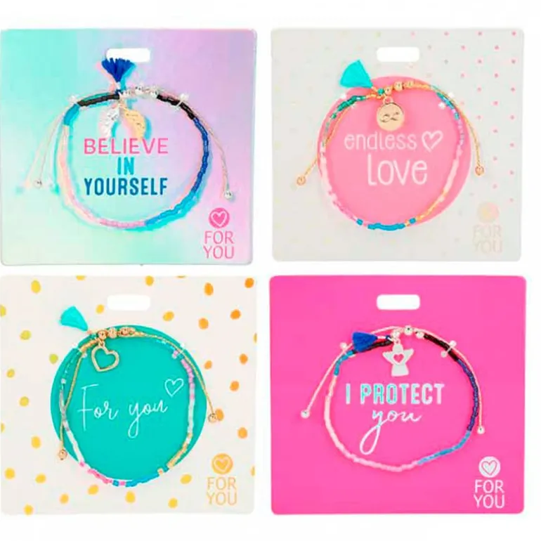 Top Model Trends Pulsera con Mensaje Surtida