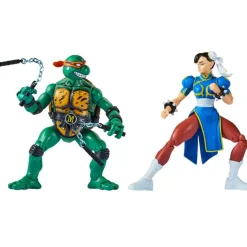 Tortugas Ninja vs Street Fighter Pack Figuras STD