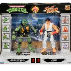 Tortugas Ninja vs Street Fighter Pack Figuras STD