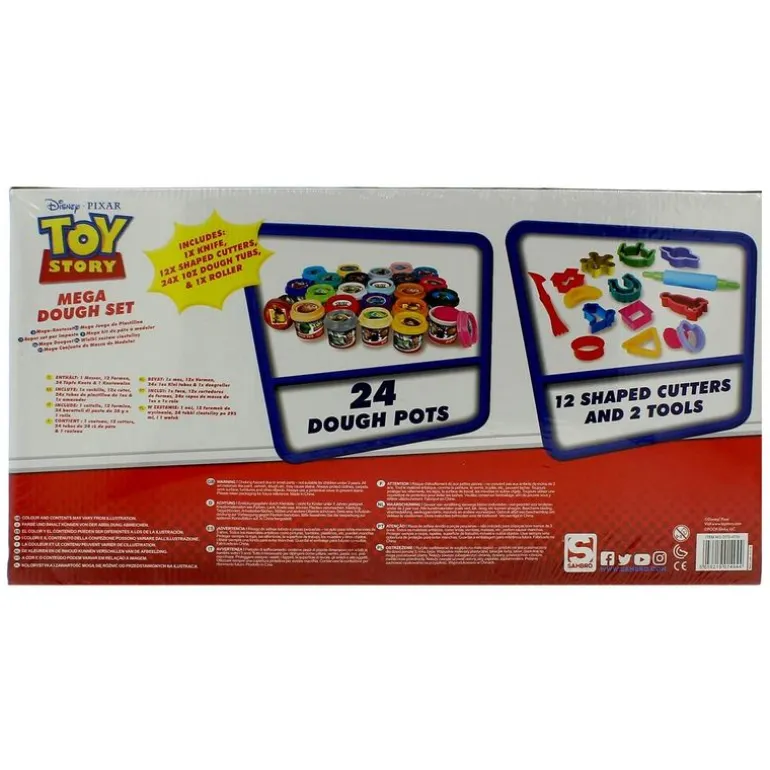 Toy Story Set 24 Botes Plastilina
