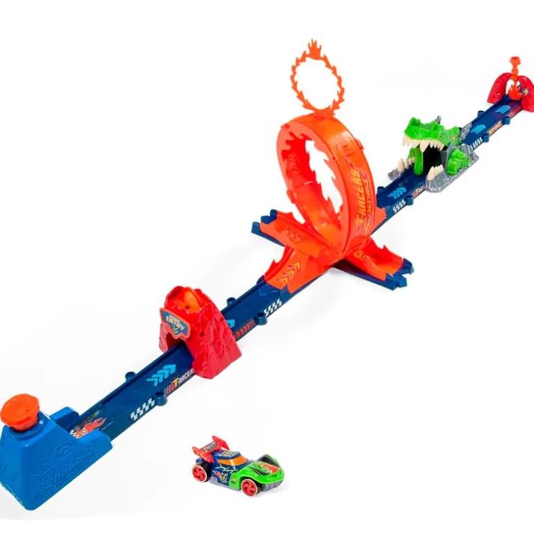 T-Racers Mix ‘N Race Volcanosaurus Pista