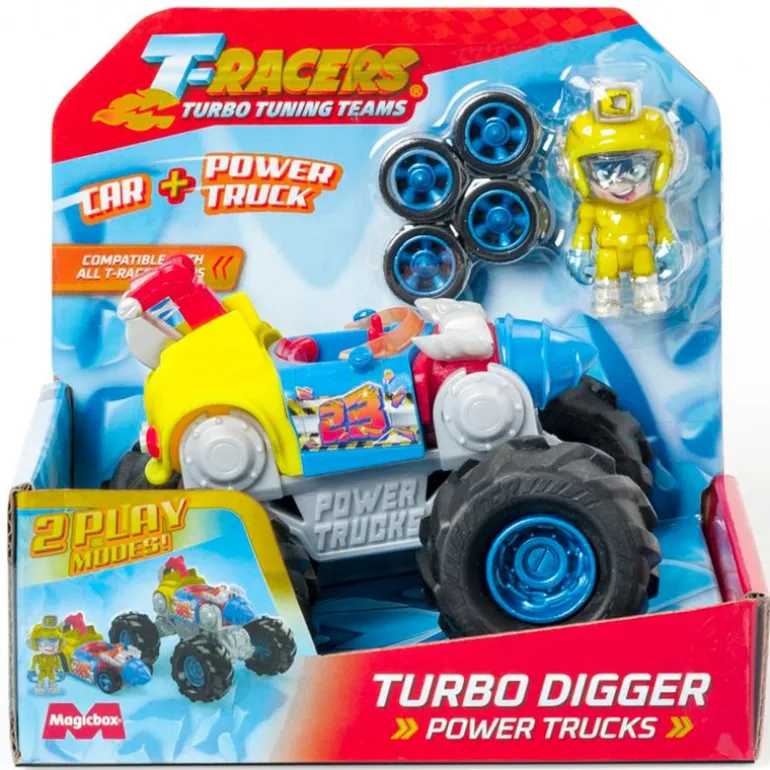 T-Racers Power Trucks Súper Vehículo Surtido