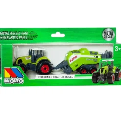 Tractor con Remolque Infantil Escala 1:50 Surtido