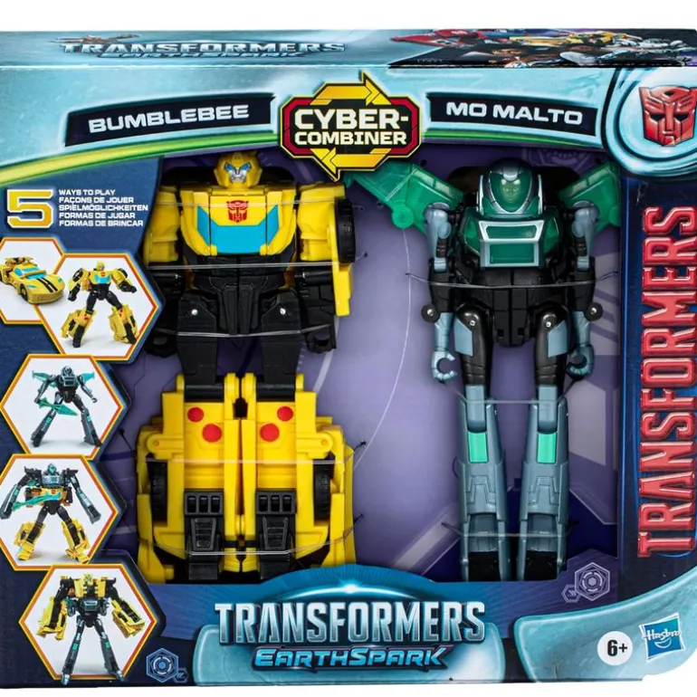 Transformer Cyber Combiner Pack Malto y Bumblebee