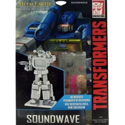 Transformers Maqueta de Metal Soundwave