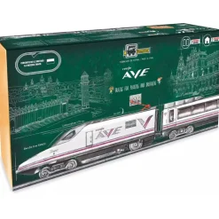 Tren Eléctrico Renfe AVE con Estación