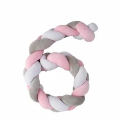 Trenza cuna Twist 200 cm Rosa