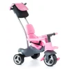 Triciclo Rosa con Ruedas de Goma
