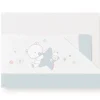 Triptico sabanas de cuna de 120*60 Peluche Azul