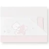 Triptico sabanas de cuna de 120*60 Peluche Rosa