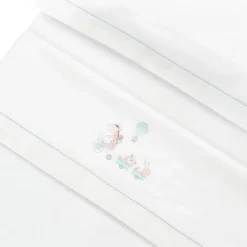 Triptico Sábanas cuna de 120*60 Jirafa con Broche