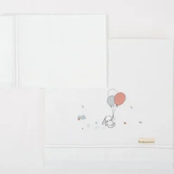 Triptico Sábanas cuna de 120*60 Jolie Rosa