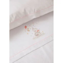 Triptico Sábanas cuna de 120*60 Elefante Bco/Rs