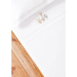 Triptico Sábanas cuna de 120*60 Acuarela Bco/gris