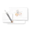 Triptico Sábanas cuna de 120*60 Animalitos Bco/Gri