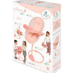 Trona Columpio de Muñecas Tulipe 3x1
