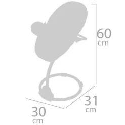 Trona Columpio 3x1 para Muñecas Koala