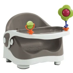 Trona Portátil con juegos Light Coffee