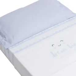 Tríptico de Sábanas de Cuna de 60/70 cm Cloud Azul