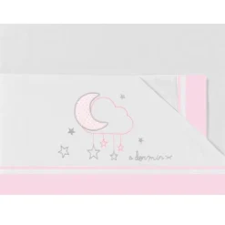 Tríptico de Sábanas de Cuna 60*120 A Dormir Rosa