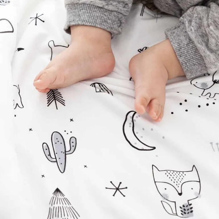 Tríptico de Sábanas de Minicuna Punto Tipi