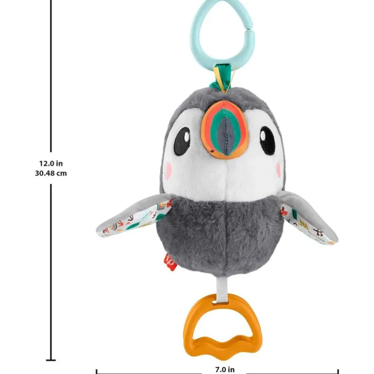 Tucán Aletea y Vuela Peluche para Colgar