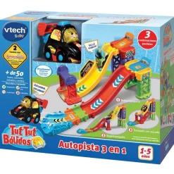 Tut Tut Bólidos Autopista 3 en 1
