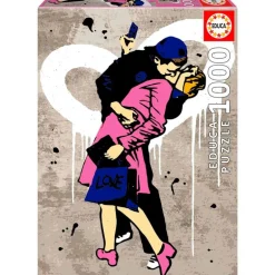 TV Puzzle Boy el Beso 1000 Piezas