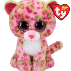 Ty Peluche Lainey Leopardo Rosa 15 cm