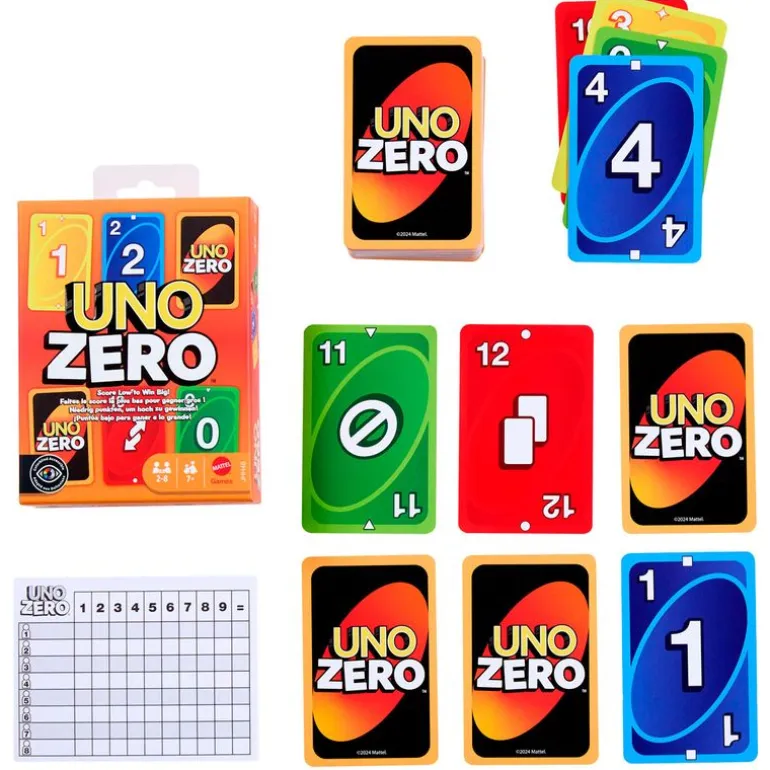 UNO Zero Juego Cartas